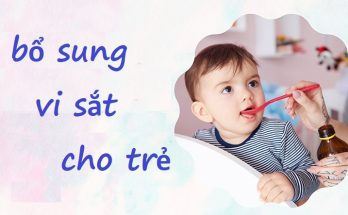 bổ sung sắt cho trẻ