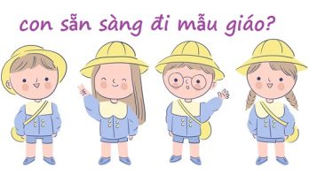 Trẻ mấy tuổi đi học mẫu giáo ? Những dấu hiệu cho thấy trẻ đã sẵn sàng đến trường