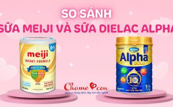 So sánh sữa Meiji và sữa Dielac Alpha
