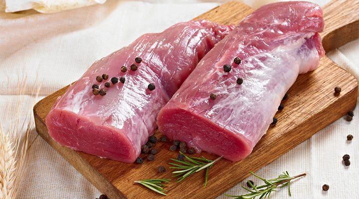 luộc thịt nạc thăn không bị khô