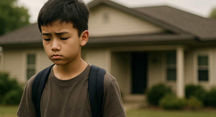 dạy con, tâm lý con trẻ, trẻ muốn bỏ đi. cha mẹ yêu con