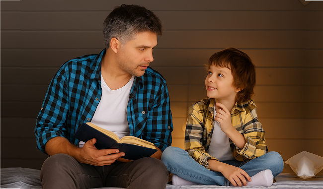 dạy con trai, làm cha mẹ nuôi dạy con