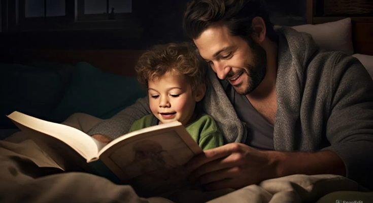 đọc truyện cho con khi đi ngủ